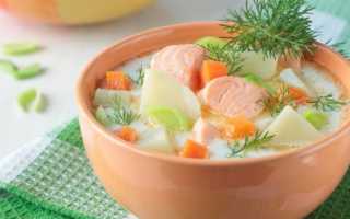 Сливочный суп с лососем – очень легкий и вкусный: рецепт с фото и видео