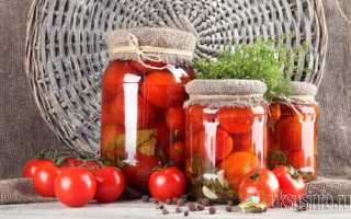 Маринованные помидоры на зиму с уксусом: 13 очень вкусных рецептов