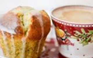 Рецепт Маффины Шоколадные с маком. Калорийность, химический состав и пищевая ценность.