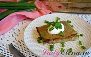 Пошаговый рецепт приготовления картофельной бабки с фото