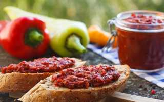 Икра из перца на зиму: 7 простых и вкусных рецептов в домашних условиях, хранение