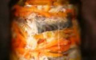 Скумбрия в банке с морковью, томатом, луком и чесноком – очень вкусная рыбка
