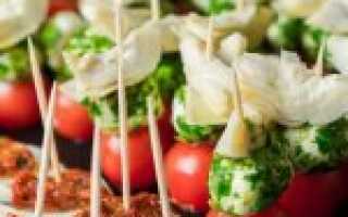 Пёстрое разнообразие фуршетных закусок: готовим своими руками