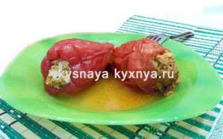 Фаршированные перцы с фаршем и рисом в кастрюле — 8 рецептов приготовления