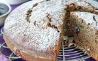 Вкусная коврижка к чаю на заварке с вареньем и грецким орехом