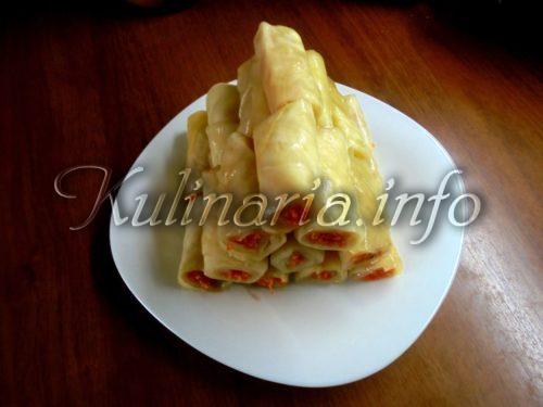 голубцы маринованные