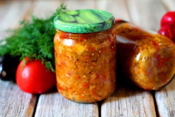 икра с помидорами