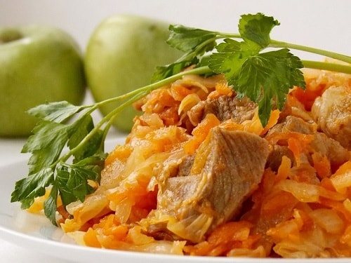 как потушить капусту с картошкой в мультиварке