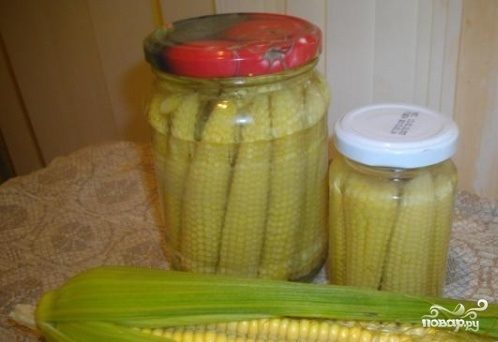 Маринованная кукуруза на зиму