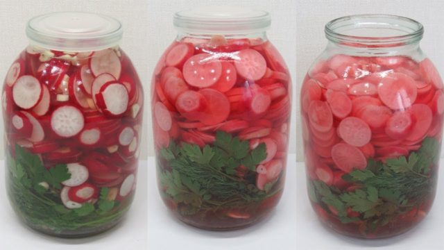 Маринованная редиска на зиму