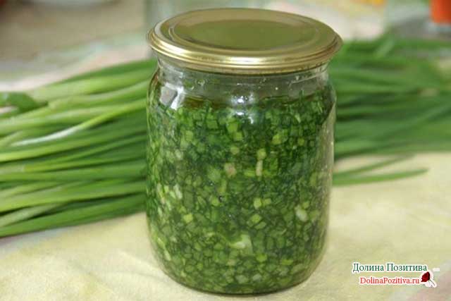 маринованный зеленый лук