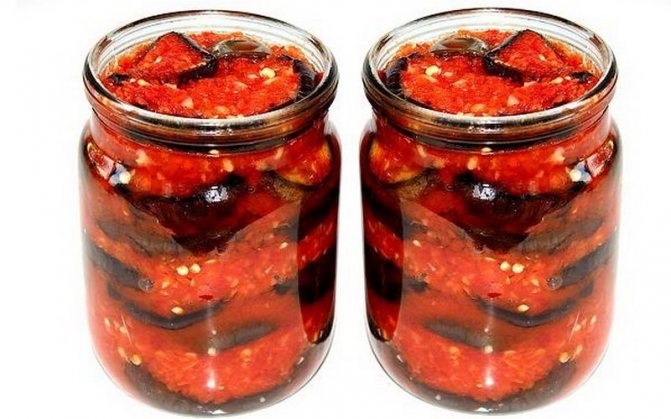 Рецепты и фото простых домашних заготовок из баклажанов на зиму
