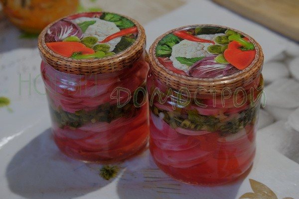 салат из редиса на зиму
