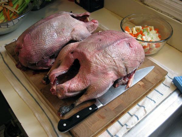 тушенка из гуся рецепт