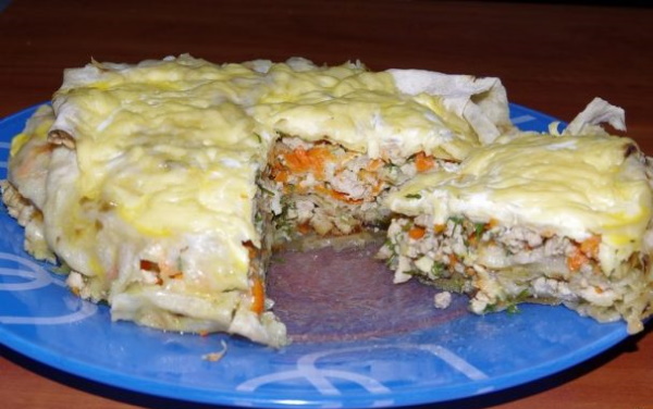 Ачма из лаваша с сыром и творогом по-грузински. Рецепты в мультиварке, духовке, микроволновке с мясом, молоком пошагово
