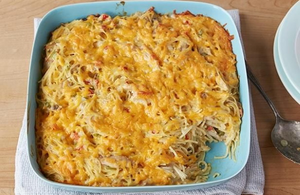 Блюда из спагетти. Рецепты простые и вкусные, фото