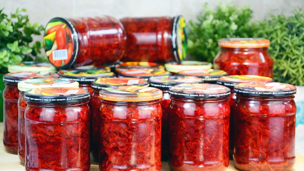 Борщевая заправка на зиму. Рецепты с капустой, свеклой, морковью, помидорами