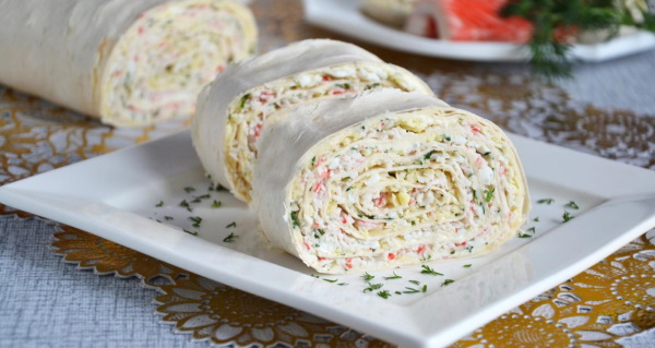 Что приготовить из крабового мяса, кроме салата, на второе, закуска. Рецепт с фото