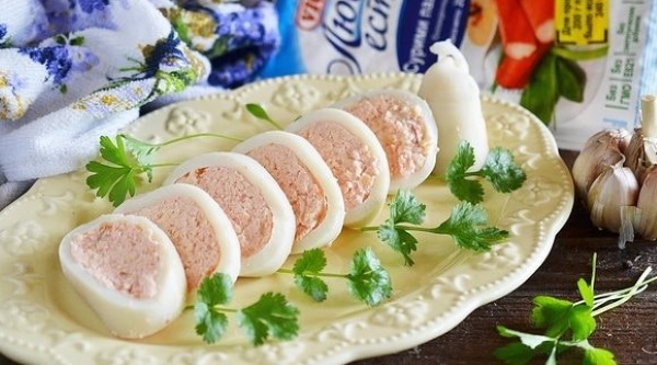 Что приготовить из крабового мяса, кроме салата, на второе, закуска. Рецепт с фото