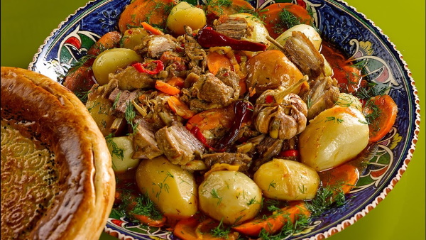 Дымляма по-узбекски. Классические рецепты, в казане