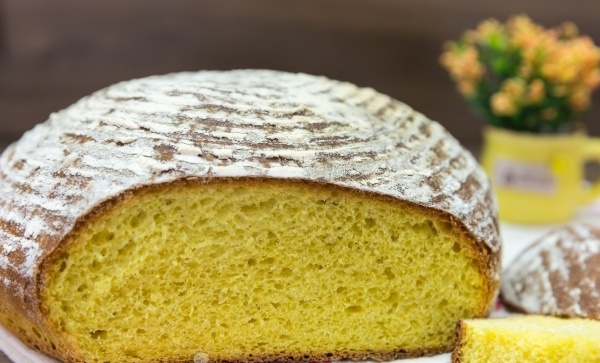 Хлеб из кукурузной муки в духовке. Рецепт на дрожжах и без