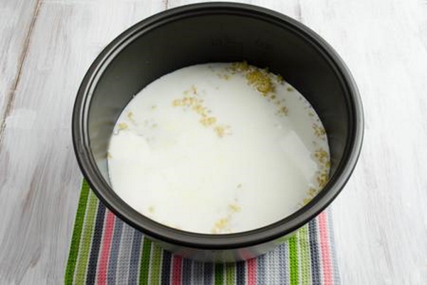 Каша в мультиварке на молоке на утро. Рецепт, пропорции