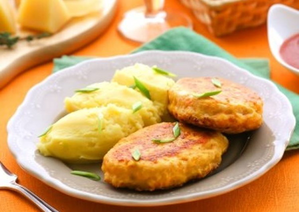 Котлеты из индейки сочные в духовке с кабачком, творогом, грибами, тыквой