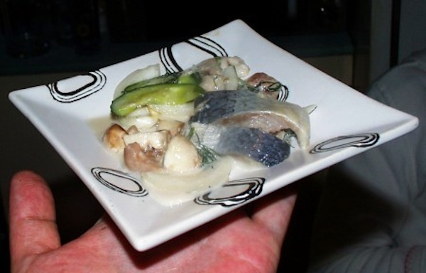 Маринад для селедки с уксусом, маслом, луком. Рецепт