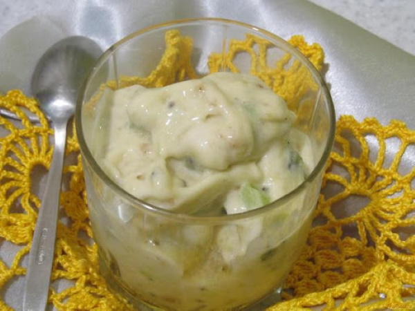 Мороженое из банана в домашних условиях, молока, сливок, какао, клубники, кефира