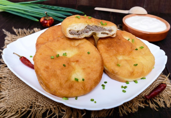 Начинка для беляшей из фарша свинины, говядины, курицы