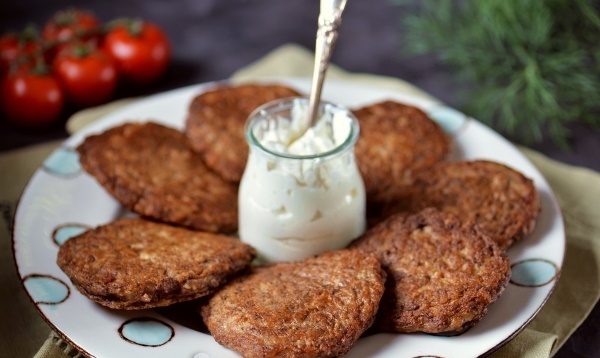 Печеночники из куриной печени. Рецепт с фото