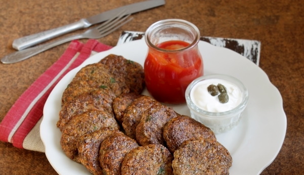 Печеночники из куриной печени. Рецепт с фото