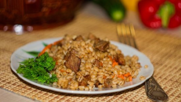 Перловка в мультиварке без замачивания. Рецепт с мясом