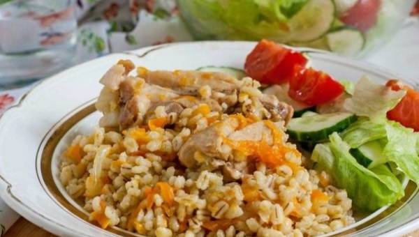 Перловка в мультиварке без замачивания. Рецепт с мясом
