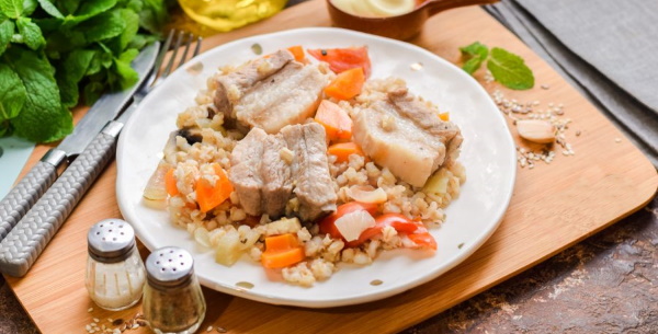 Перловка в мультиварке без замачивания. Рецепт с мясом
