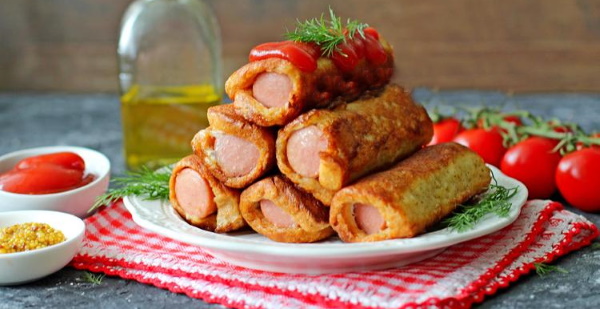 Рулеты из тостового хлеба с начинками. Рецепт с фото
