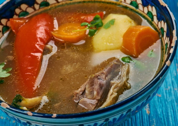 Шурпа из баранины. Рецепт классически пошаговый в казане