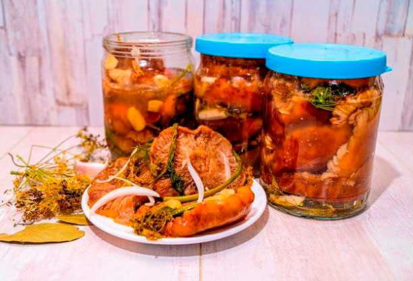 Валуи маринованные на зиму. Рецепты приготовления