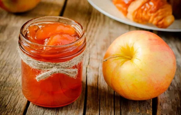 Яблочное прозрачное варенье дольками на зиму. Быстрый рецепт