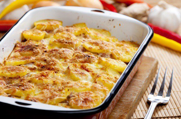 Запеканка из куриного филе и картофеля в духовке. Рецепт с фото