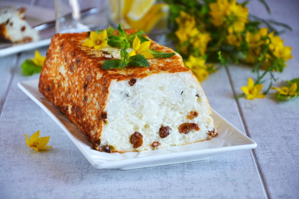 Запеканка творожная с рисом. Рецепты в духовке