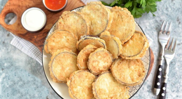 Жареные баклажаны кружочками. Как, сколько жарить на сковороде
